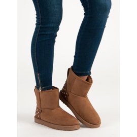 Camel Mukluki With Jets brown 1