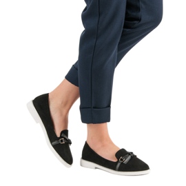 Emaks Suede loafers black 1