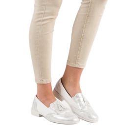 Tina&Co Loafers with fringes grey 1