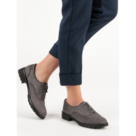 Gray Suede Shoes grey 2