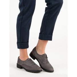 Gray Suede Shoes grey 1