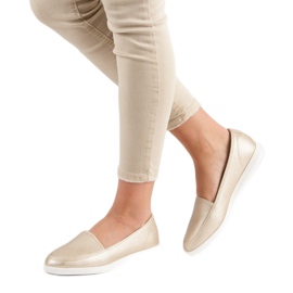 Golden loafers 2