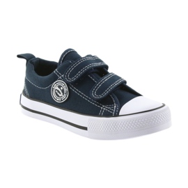 American Club American sneakers children's shoes sneakers white navy blue 1