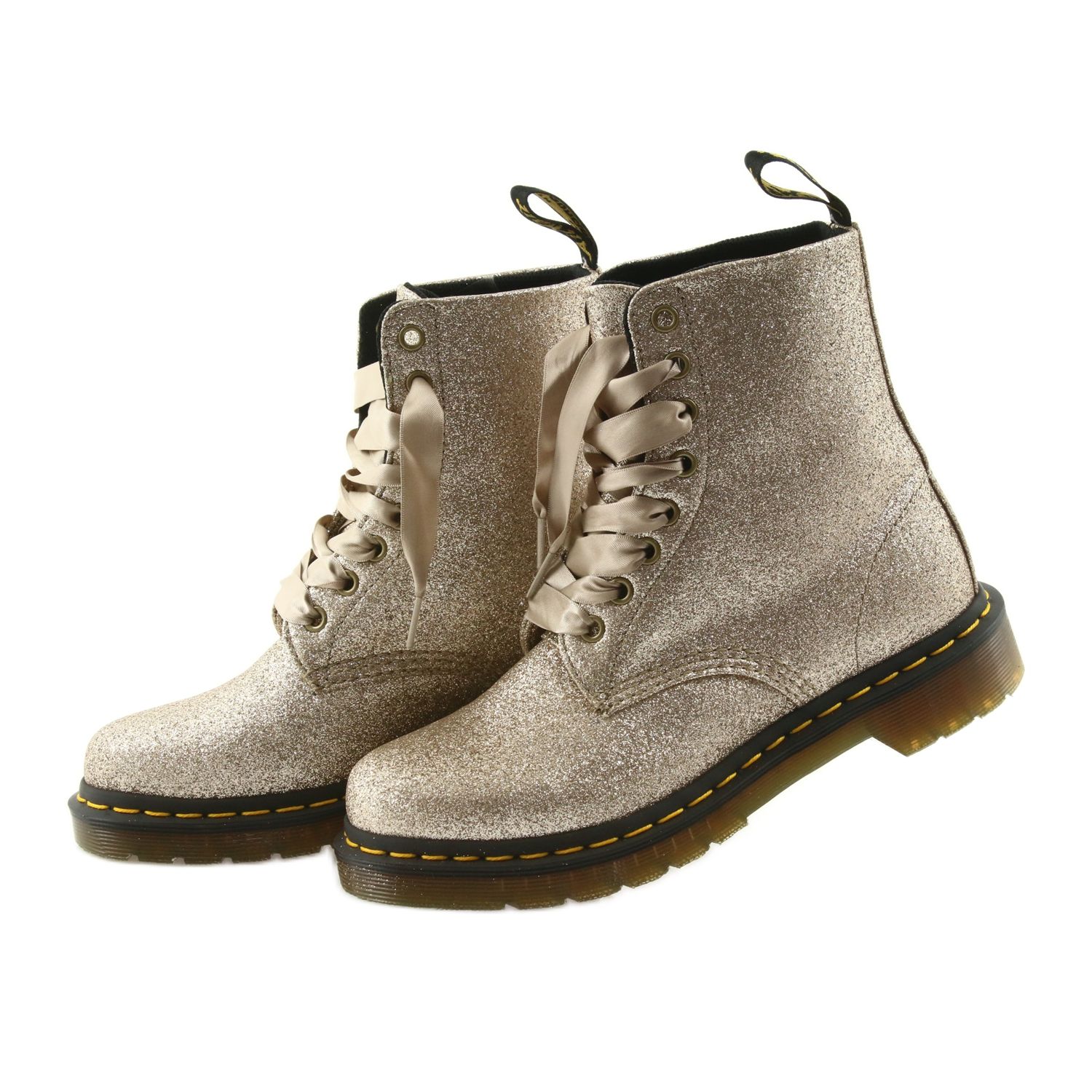 Dr martens pascal 2025 glitter pale gold