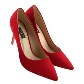 Pumps on a red 66-26 Red stiletto 1