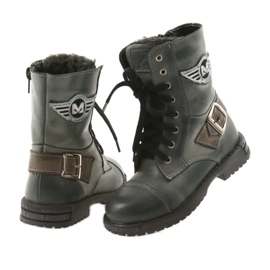 Gray Zarro 933 gray boots for children multicolored grey 5