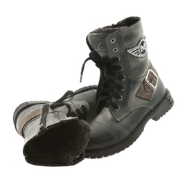 Gray Zarro 933 gray boots for children multicolored grey 4