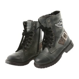 Gray Zarro 933 gray boots for children multicolored grey 3