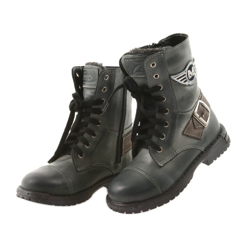 Gray Zarro 933 gray boots for children multicolored grey 3