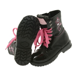 Ren But Boots, children's shoes Zarro 38/01 black pink 4 Ren But Boots, children's shoes Zarro 38/01 black pink 4
