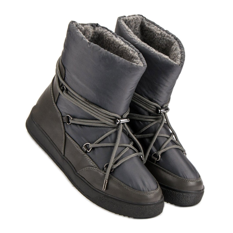 Seastar Warm snow boots grey 1