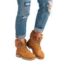 SDS Camel Trappers With Fur brown 1