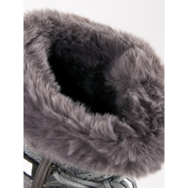 High snow boots grey 1