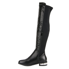 Super Me Black Boots Over The Knee 2