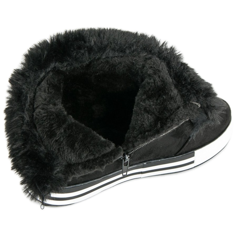 Ideal Shoes Insulated High Sneakers black 1