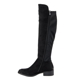 Filippo Flat Heel Boots black 2