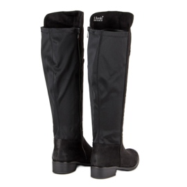 Filippo Flat Heel Boots black 1