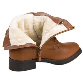 SDS Warm Camel Boots brown 2