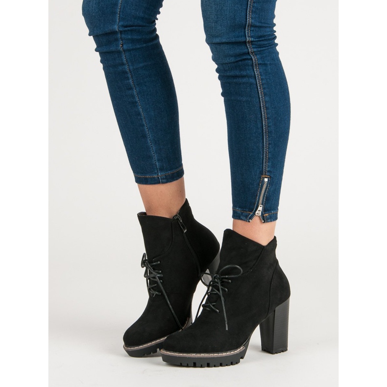 Nio Nio Fashionable Boots On The Platform black 2