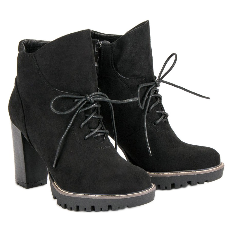 Nio Nio Fashionable Boots On The Platform black 1