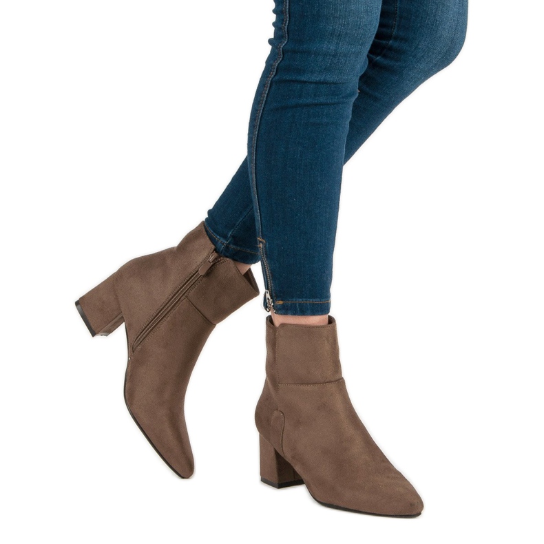 Super Mode Casual Beige Boots 2