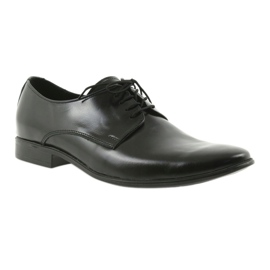 Classic black leather shoes TUR 231 1