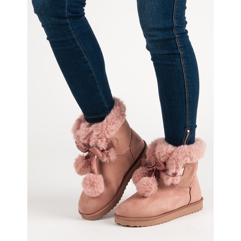 Fashionable Powder Mukluki pink 1