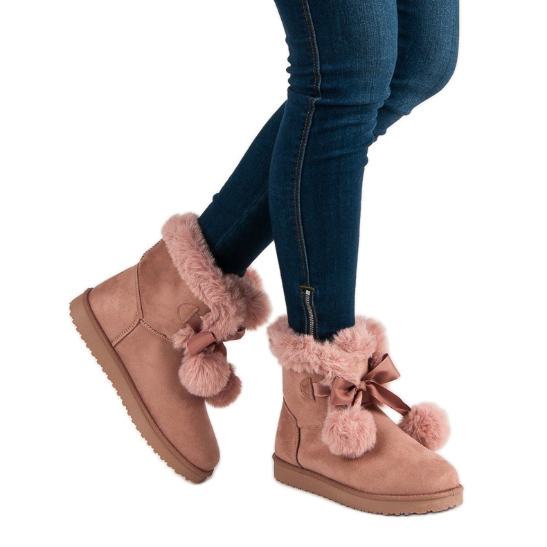 Fashionable Powder Mukluki pink 2