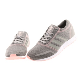 Adidas ORIGINALS Los Angeles W grey pink 5