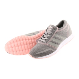 Adidas ORIGINALS Los Angeles W grey pink 4 Adidas ORIGINALS Los Angeles W grey pink 4