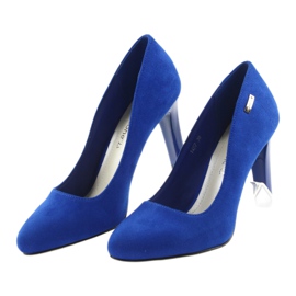 Sergio Leone Suede shoes 1457 blue 3