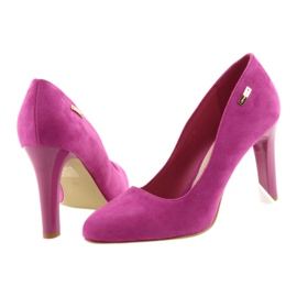 Sergio Leone Suede shoes 1457 pink 4