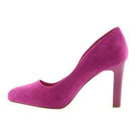 Sergio Leone Suede shoes 1457 pink 2