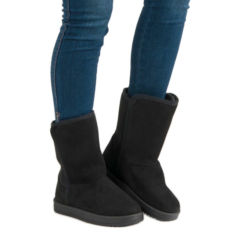R'S Classic black snow boots 1 R'S Classic black snow boots 1