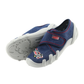 Befado children's shoes slippers 273X235 blue red 5 Befado children's shoes slippers 273X235 blue red 5