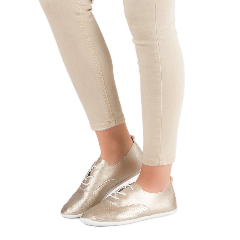 Golden Knotted Sneakers 1 Golden Knotted Sneakers 1