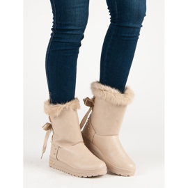 Super Me Fashionable Snow Boots Fashion brown 2