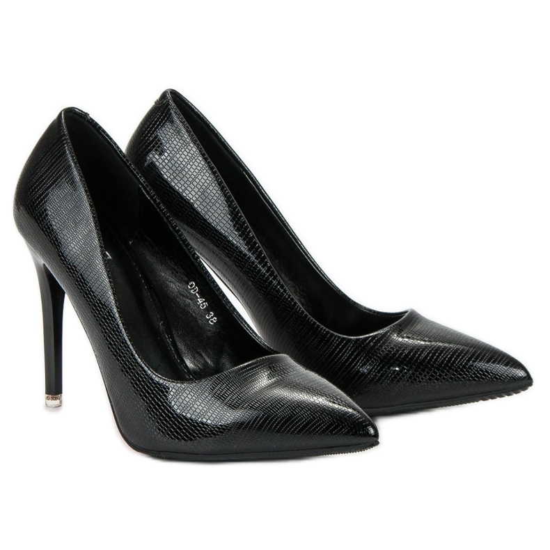 Lacquered Black Pins 2