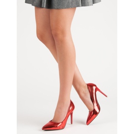 Lacquered Red Pins 2