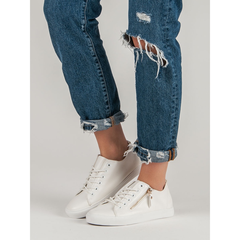 Tied Sneakers white 1