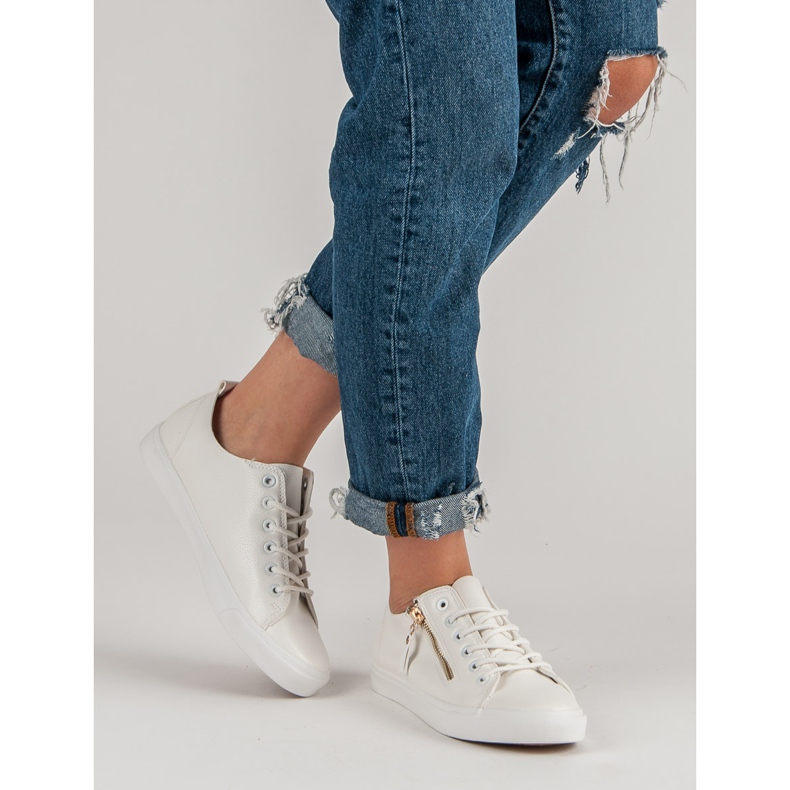 Tied Sneakers white 2