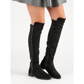 Bestelle Flat Heel Boots black 1