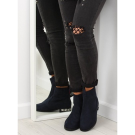 Navy blue boots for women 168-176 Blue 1