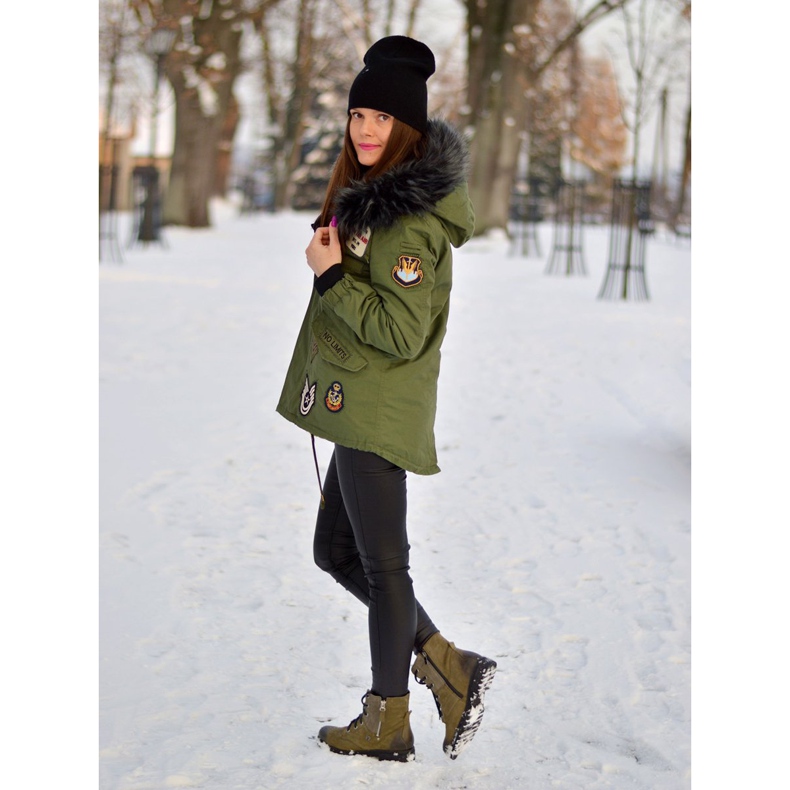 Stylish Khaki VINCEZA Workers green 1