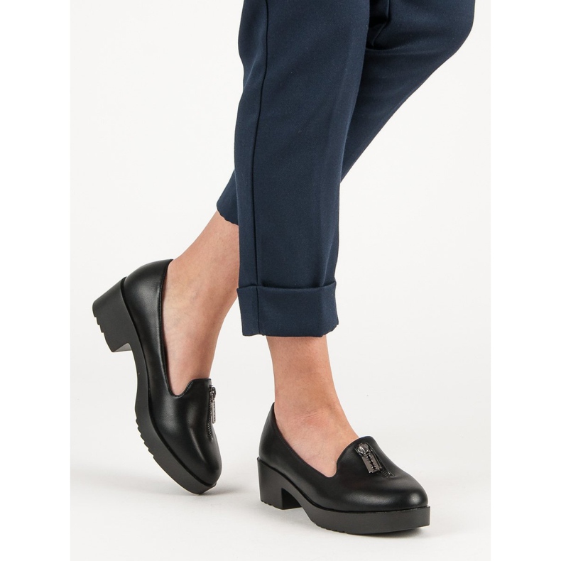 Comer Black high-heeled shoes 2 Comer Black high-heeled shoes 2