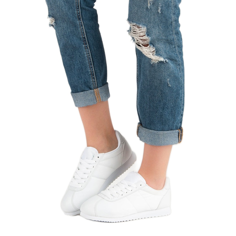 White Sports Shoes 1