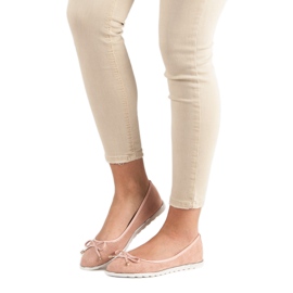 Small Swan Powder ballerinas pink 1 Small Swan Powder ballerinas pink 1