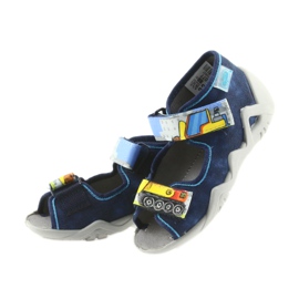 Befado slippers sandals children's shoes 250P077 navy blue 4