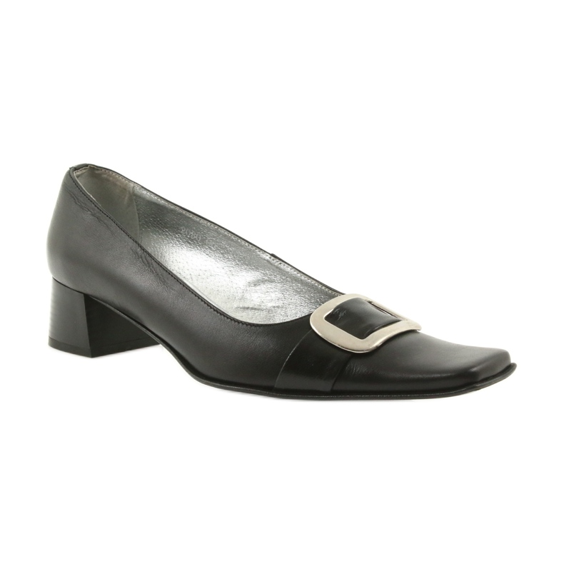 Leather pumps black 1