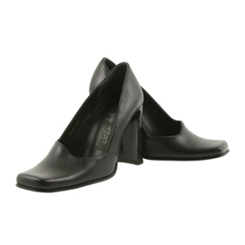 Leather pumps Atut 988 black 2 Leather pumps Atut 988 black 2